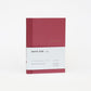 BGM A6 Grid Notebook- Wine Red