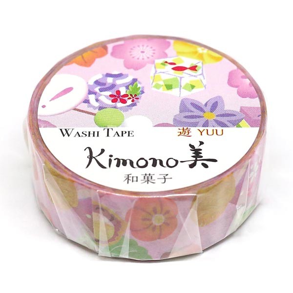 Kamiiso Kimono Wagashi Japanese Sweets Washi Tape