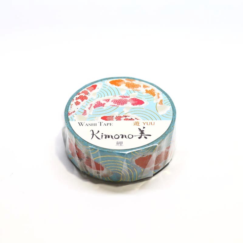 Kamiiso Kimono Koi Carp Washi Tape