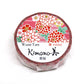 Kamiiso Kimono Chrysanthemum And Cherry Blossoms Washi Tape