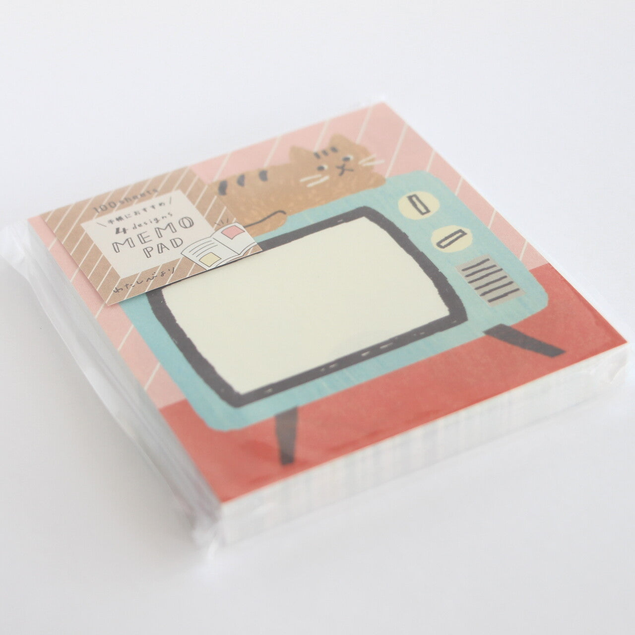 Furukawa Shiko Japanese Memo Pad- Cat