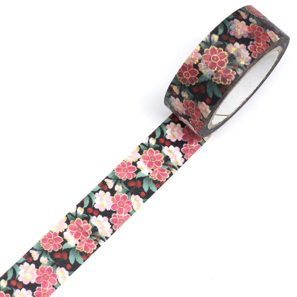 Kamiiso Kimono Cherry Washi Tape