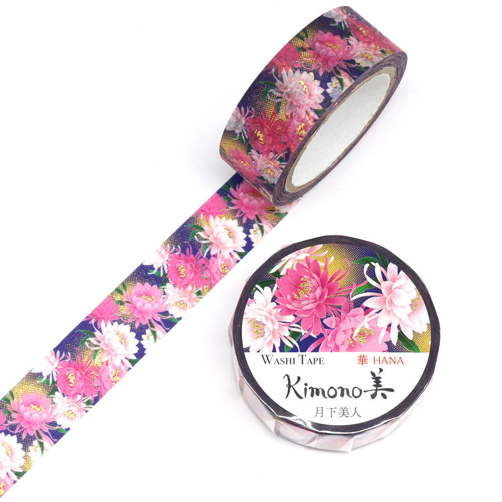 Kamiiso Kimono Queen Of The Night Washi Tape