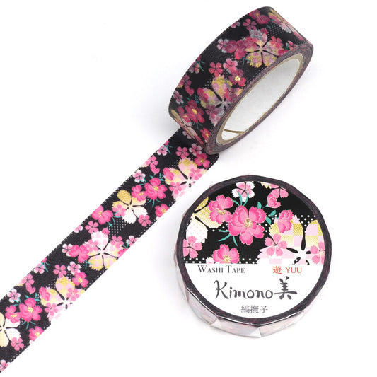 Kamiiso Kimono Dianthus Washi Tape