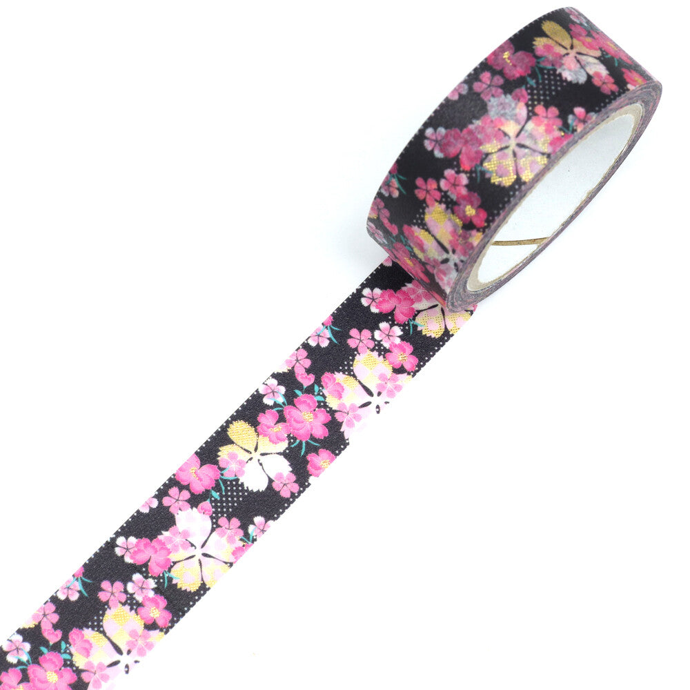 Kamiiso Kimono Dianthus Washi Tape