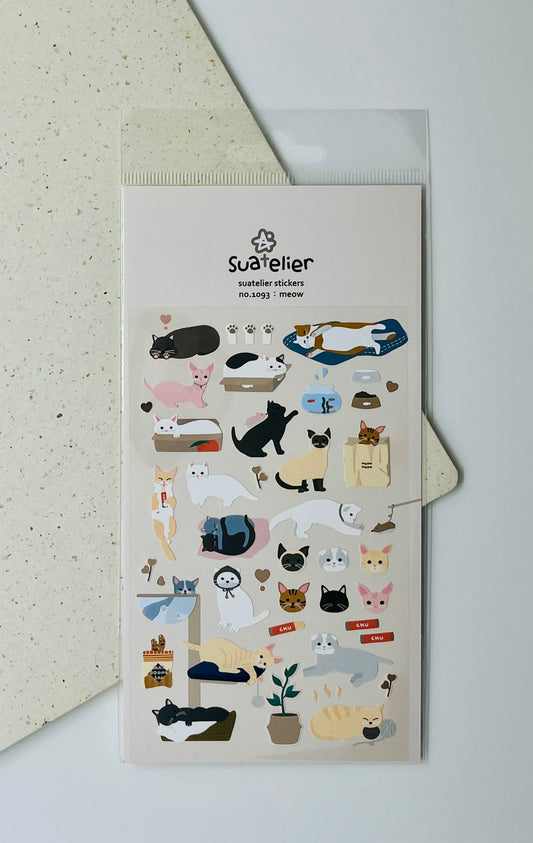 Suatelier Stickers- Cat Sticker