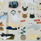 Suatelier Stickers- Cat Sticker