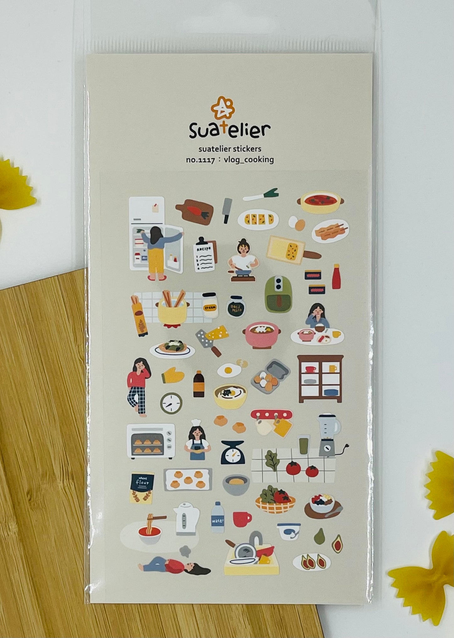 Suatelier Stickers- Cooking Vlog