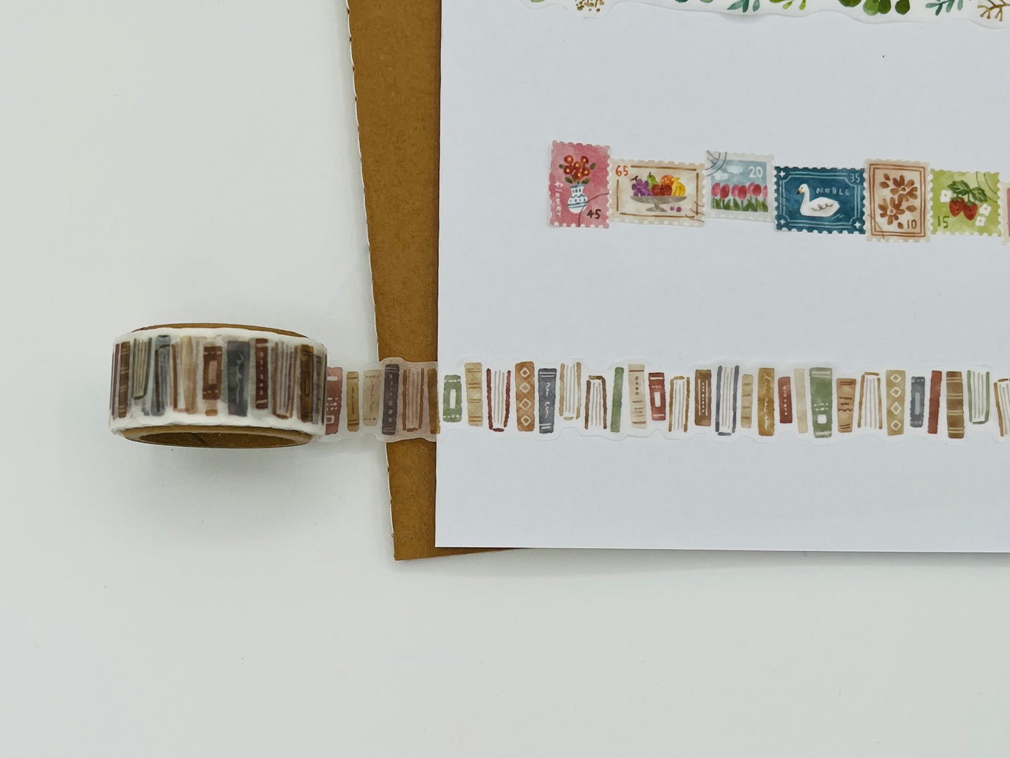 MIND WAVE Washi Tape - Books