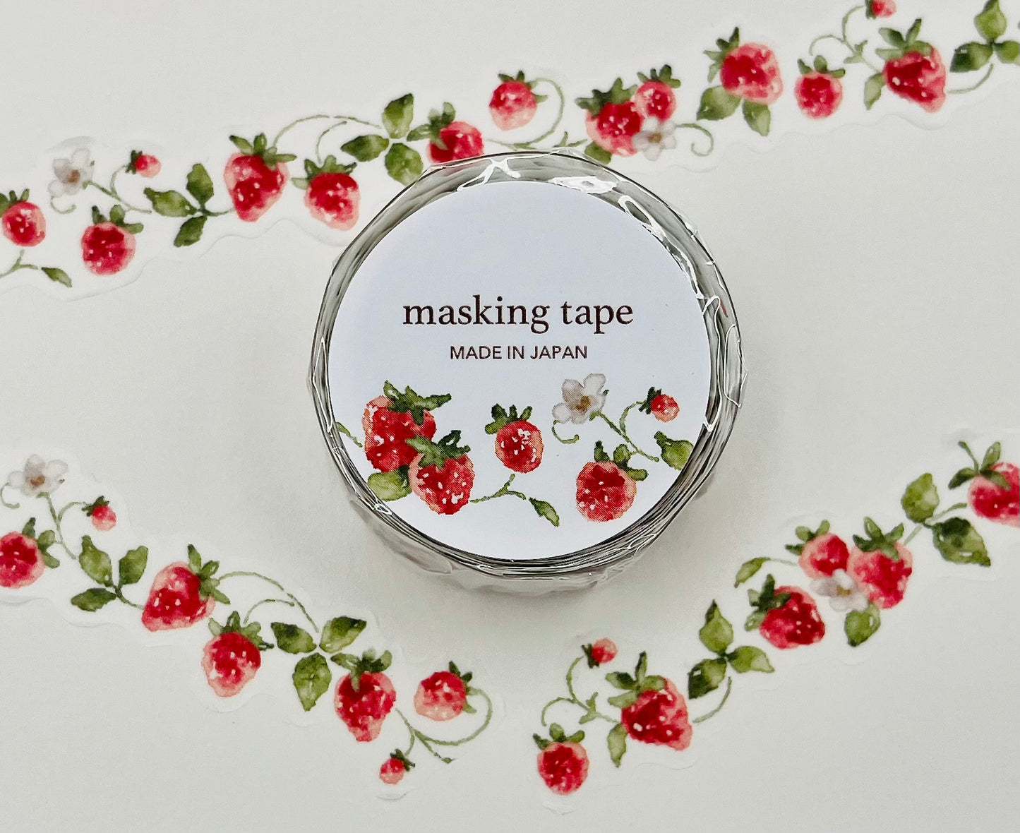 MIND WAVE Washi Tape - Strawberry