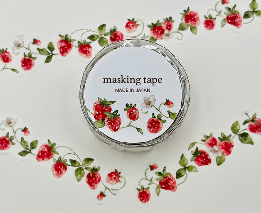 MIND WAVE Washi Tape- Strawberry