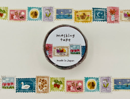 MIND WAVE Washi Tape- Stamps